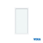 Пластиковое окно ПВХ VEKA глухое 1160x800мм (ВхШ) Двухкамерное