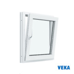 Пластиковое окно ПВХ VEKA одностворчатое 700x600мм (ВхШ) Двухкамерное